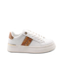 Sneaker platform da donna con strass