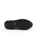 Sneaker in pelle e tessuto da uomo