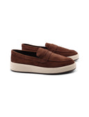 Moccassino scamosciato da uomo