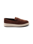Moccassino scamosciato da uomo