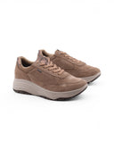 Sneaker scamosciata nera da donna