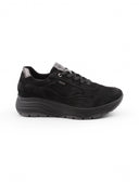 Sneaker scamosciata nera da donna