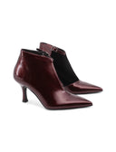 Décolleté semi aperta in vernice donna