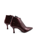 Décolleté semi aperta in vernice donna
