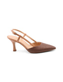 Décolleté slingback da donna