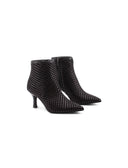 Ankle boot intrecciato da donna