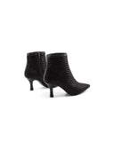 Ankle boot intrecciato da donna