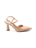 Décolleté slingback in vernice da donna