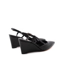 Décolleté slingback con zeppa donna