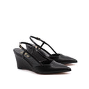 Décolleté slingback con zeppa donna