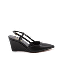 Décolleté slingback con zeppa donna