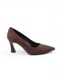 Décolleté elegante scamosciata donna