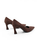 Décolleté elegante scamosciata donna