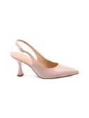 Décolleté slingback in vernice da donna