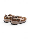 Sneaker multicolor in pelle da donna