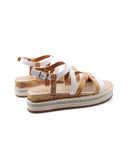 Sandalo platform con stampa Geo Classic