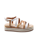 Sandalo platform con stampa Geo Classic
