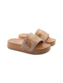 Ciabatta con stampa Geo Classic donna