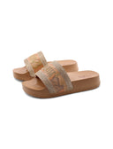 Ciabatta con stampa Geo Classic donna