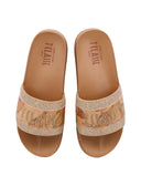 Ciabatta con stampa Geo Classic donna