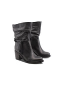 Stivaletto nero made in Italy da donna