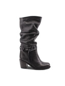 Stivale nero made in Italy da donna