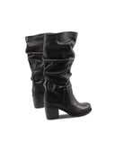 Stivale nero made in Italy da donna