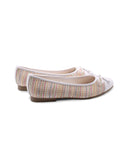 Ballerina vegan da donna con fiocco