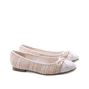 Ballerina vegan da donna con fiocco