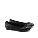 Ballerina vegan da donna con fiocco