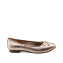 Ballerina vegan da donna con fiocco