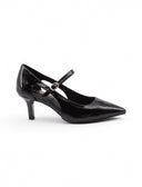 Décolleté slim strap in vernice donna