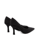 Décolleté gioiello vegan con strass