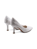 Décolleté gioiello vegan con strass