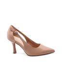 Décolleté vegan con fibbia da donna