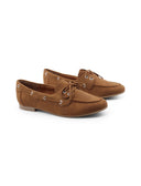 Mocassino vegan da barca da donna