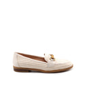 Mocassino in rafia donna con morsetto