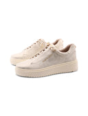 Sneaker vegan donna con lacci elastici