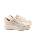 Sneaker vegan donna con lacci elastici