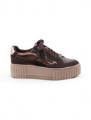 Sneaker platform vegan animalier donna