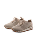 Sneaker vegan in tessuto da donna