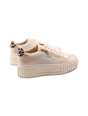 Sneaker platform vegan animalier donna