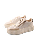 Sneaker platform vegan animalier donna