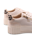 Sneaker platform vegan animalier donna