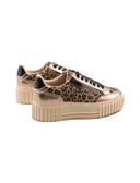 Sneaker platform vegan animalier donna