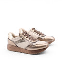 Sneaker con suola glitterata da donna
