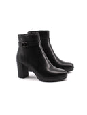 Stivaletto ankle boot da donna in pelle