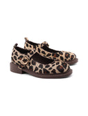 Ballerina animalier mary jane da donna