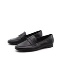 Mocassino donna con traversina in pelle