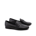 Mocassino donna con traversina in pelle